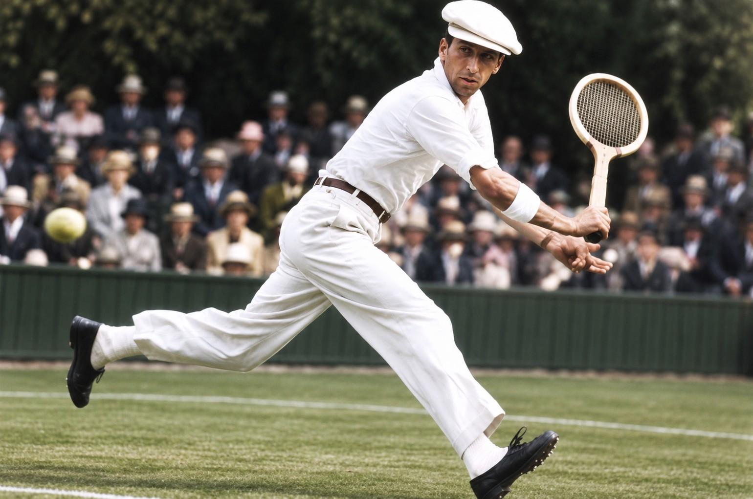 René Lacoste à Wimbledon en 1925