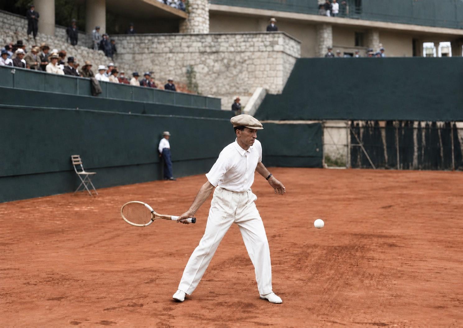 René Lacoste en action