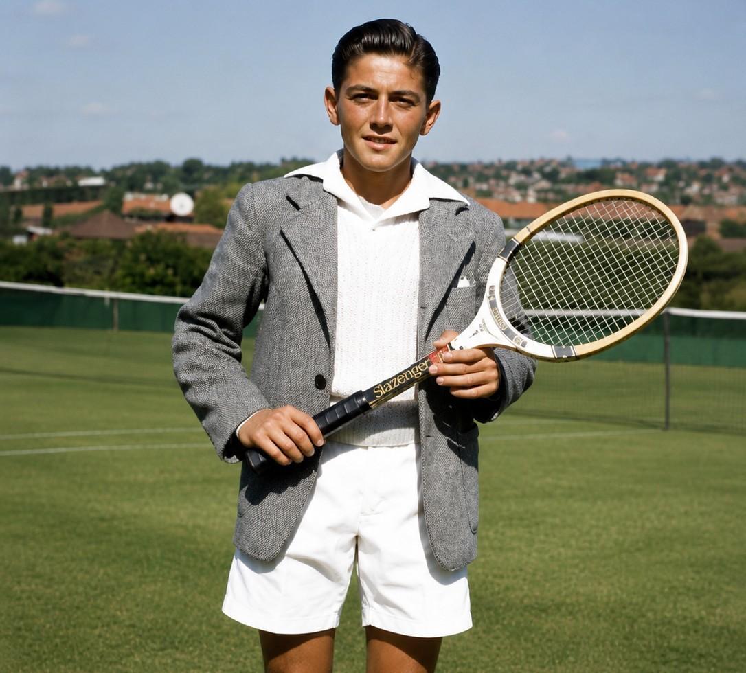 Ken Rosewall à Sydney en 1946