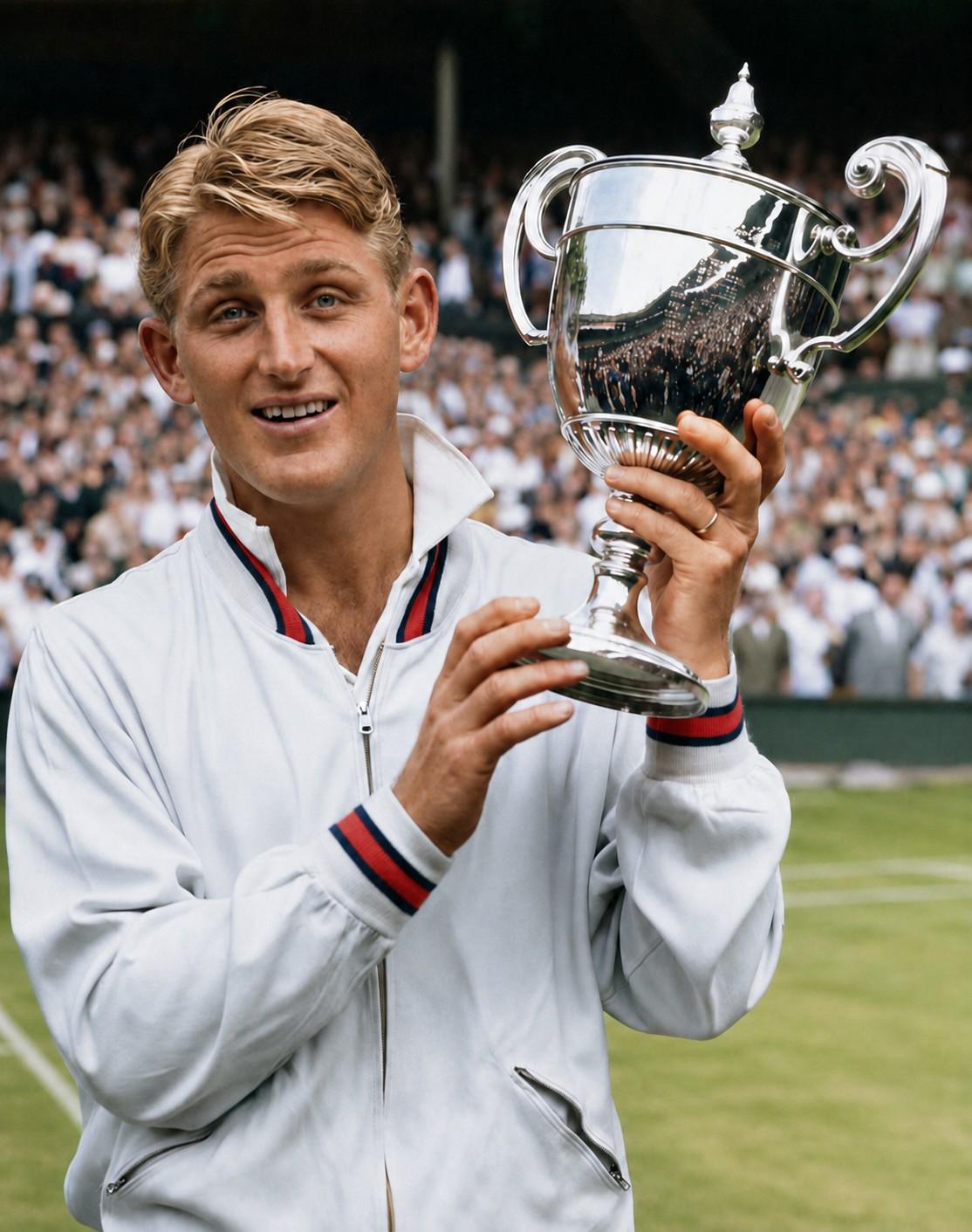 Lew Hoad en 1956