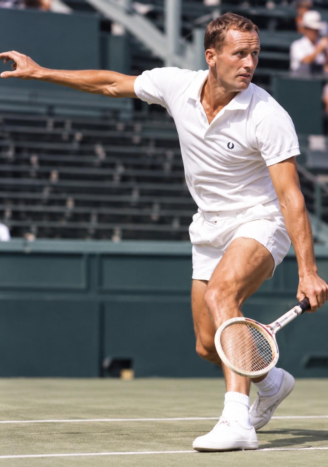 Neale Fraser au championnat d'Australie en 1959