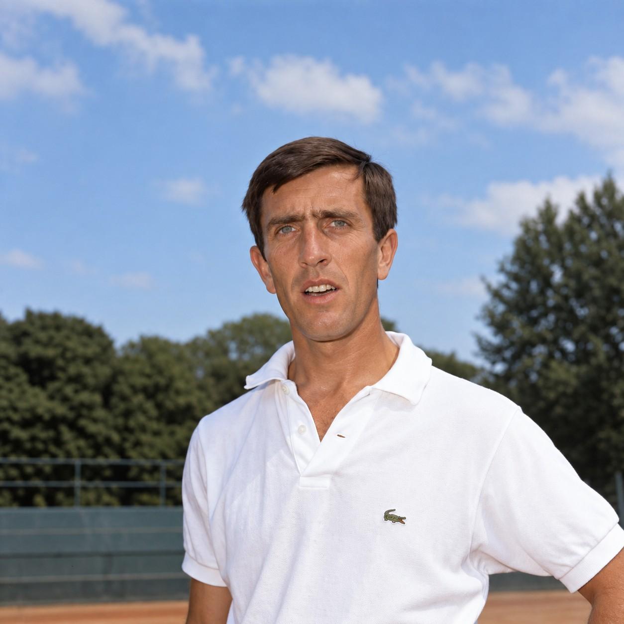 François Jauffret au début de sa carrière