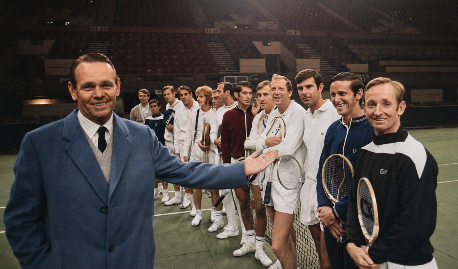 Le promoteur du tennis professionnel