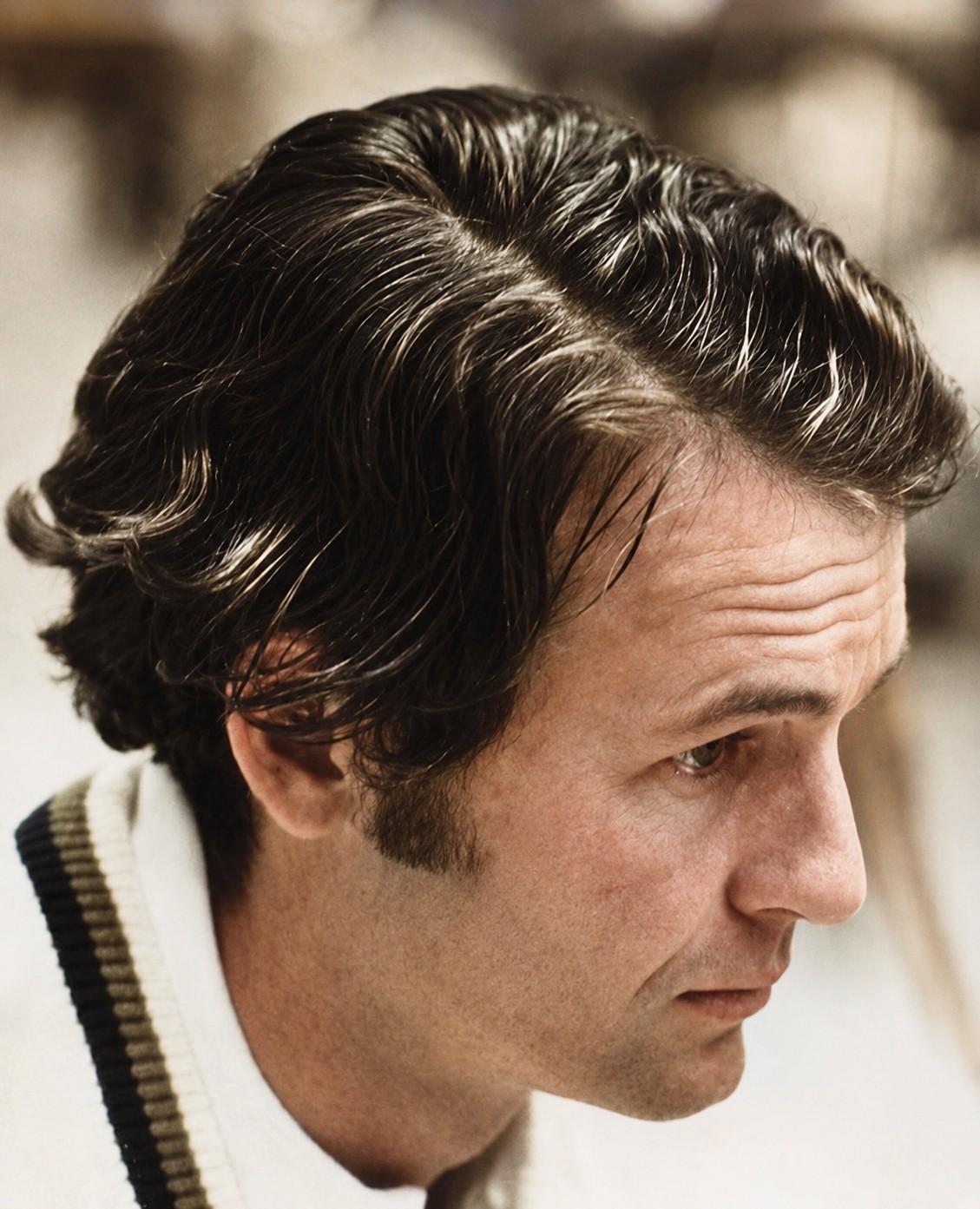 Portrait de Cliff Drysdale en 1971