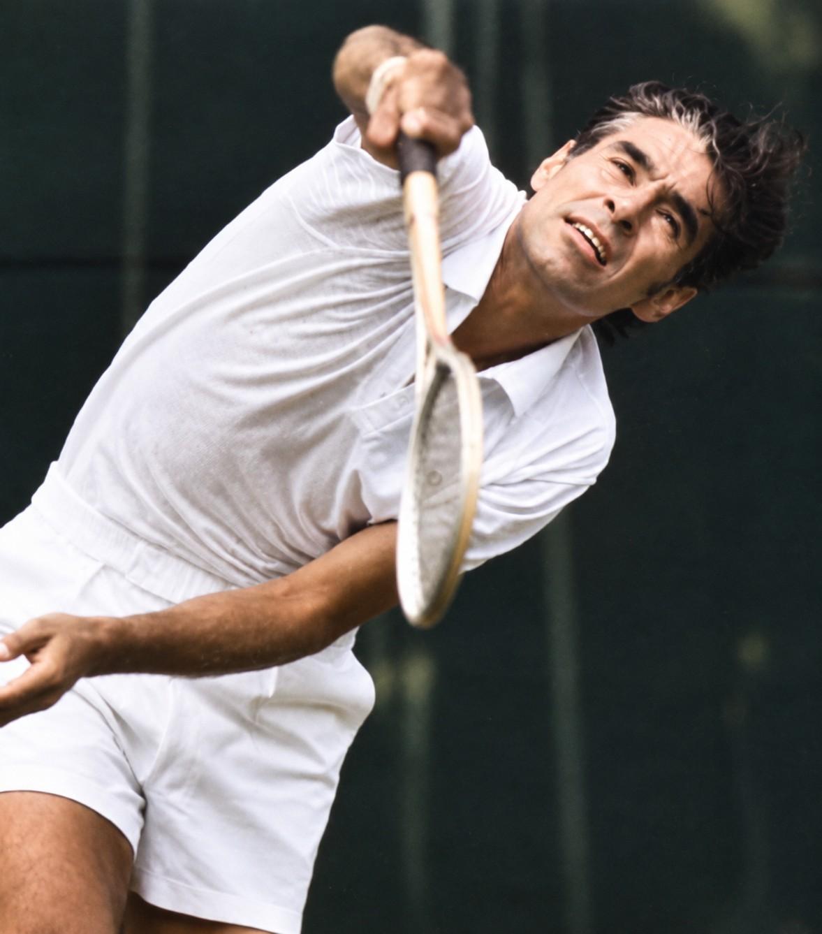 Pancho Gonzales en 1972