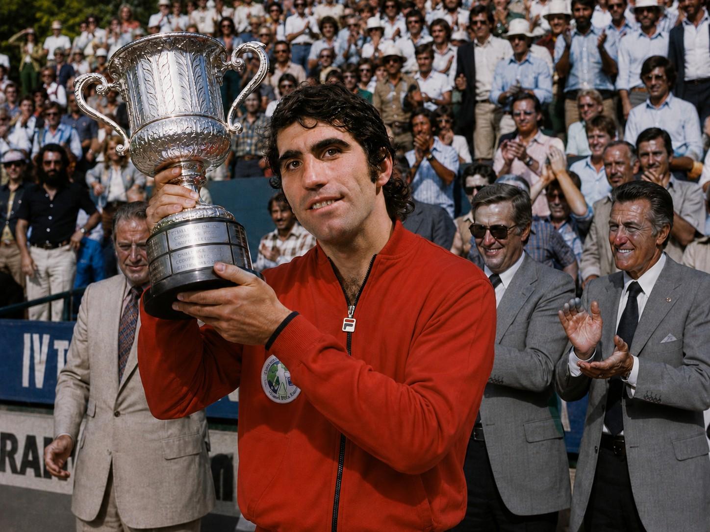 Manuel Orantes au Masters 1976
