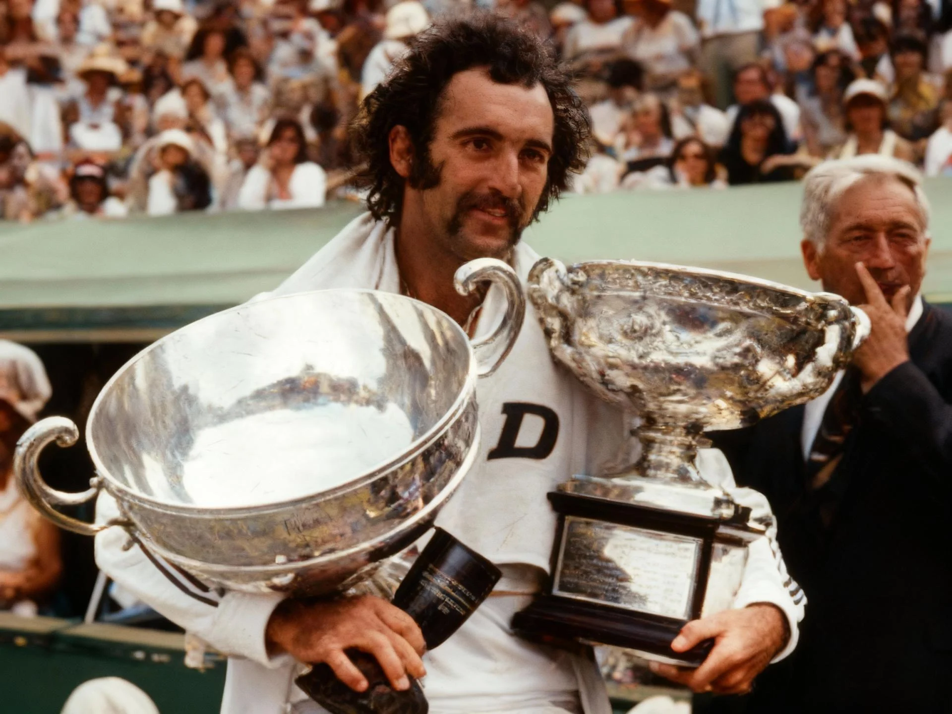 Mark Edmondson vainqueur Open Australie 1976