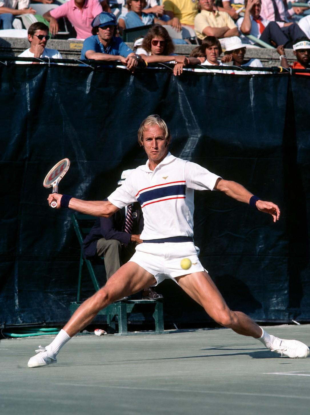 Stan Smith à l'US Open 1976