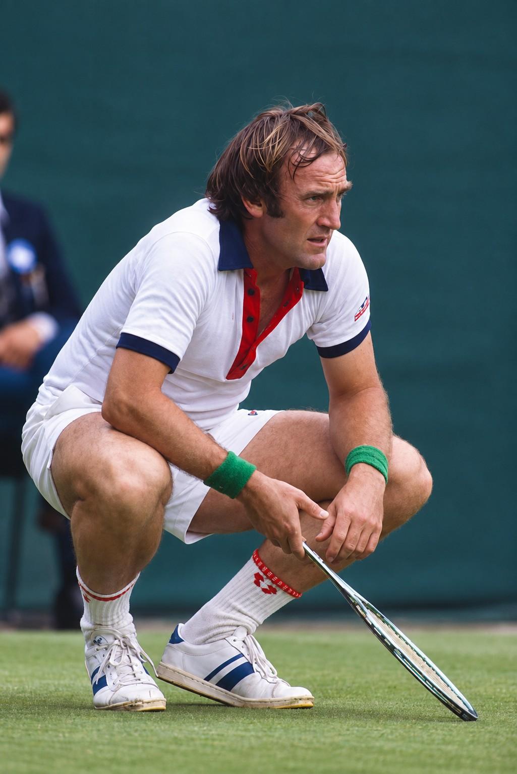 Tony Roche à Wimbledon en 1978