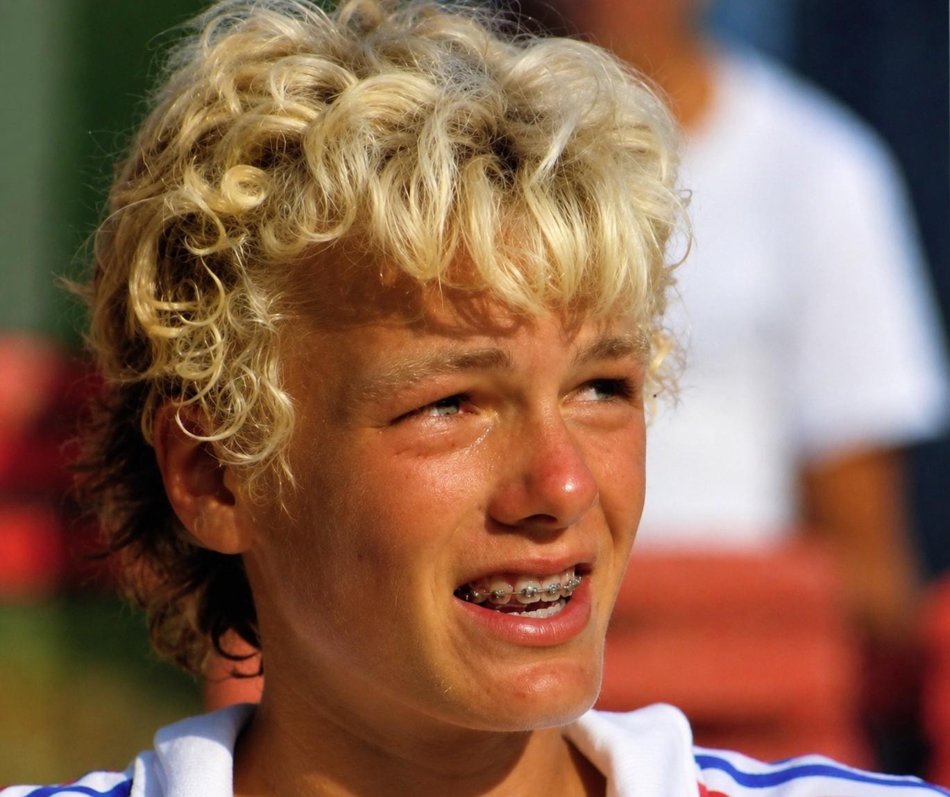 Portrait de Kent Carlsson adolescent en 1983