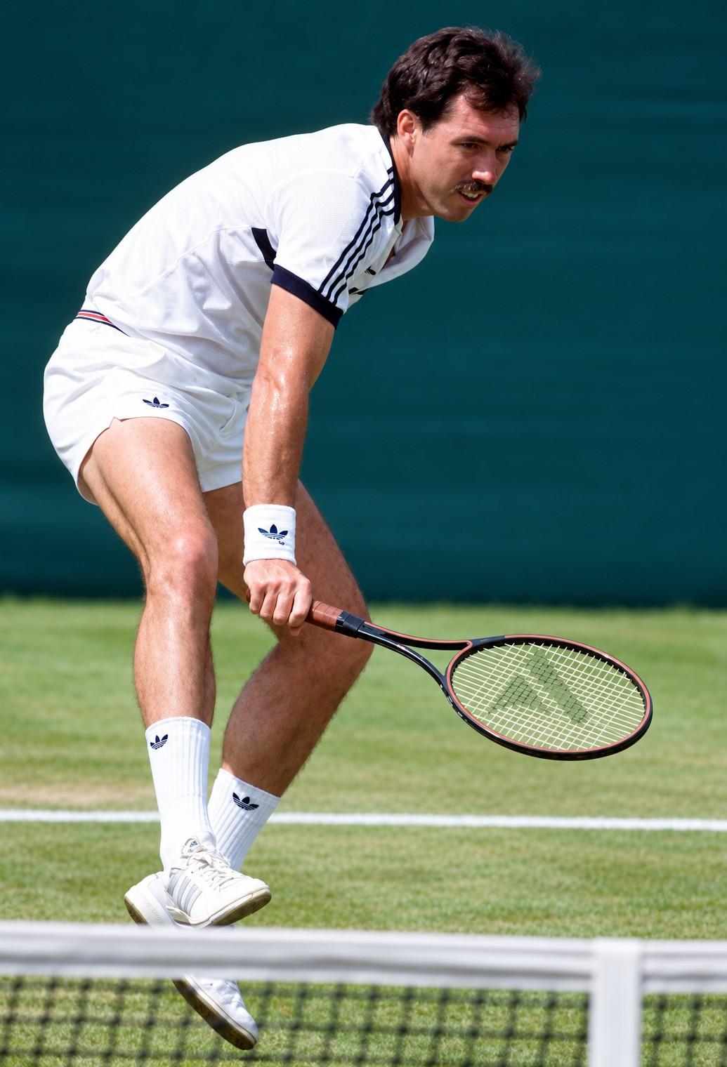 Steve Denton à Wimbledon en 1983