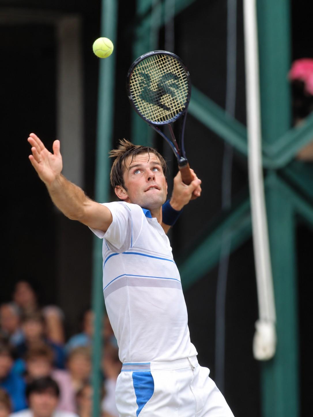 Roscoe Tanner à Wimbledon en 1983