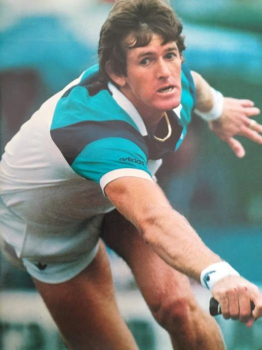 Kevin Curren finaliste &agrave; l'Open d'Australie 1984