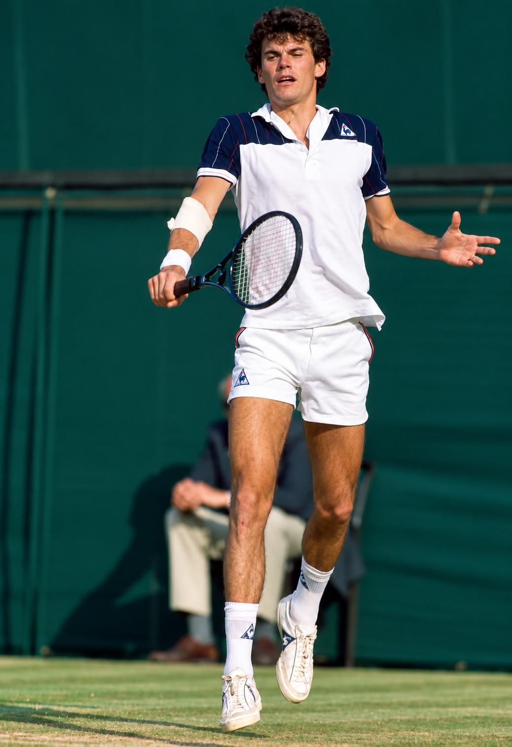Scott Davis à Wimbledon en 1984