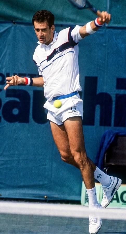 Guy Forget en action en 1985