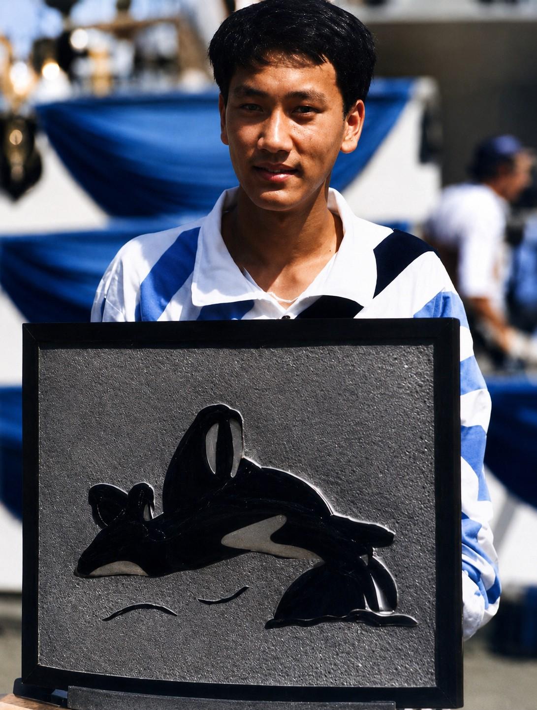 Michael Chang à Toronto en 1990