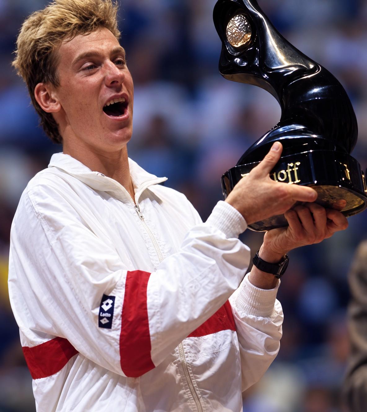 Marc Rosset vainqueur à Lyon en 1990