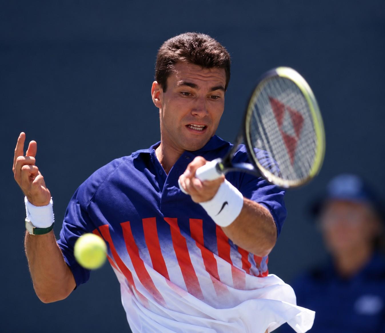 Carl-Uwe Steeb à l'Open d'Australie en 1990