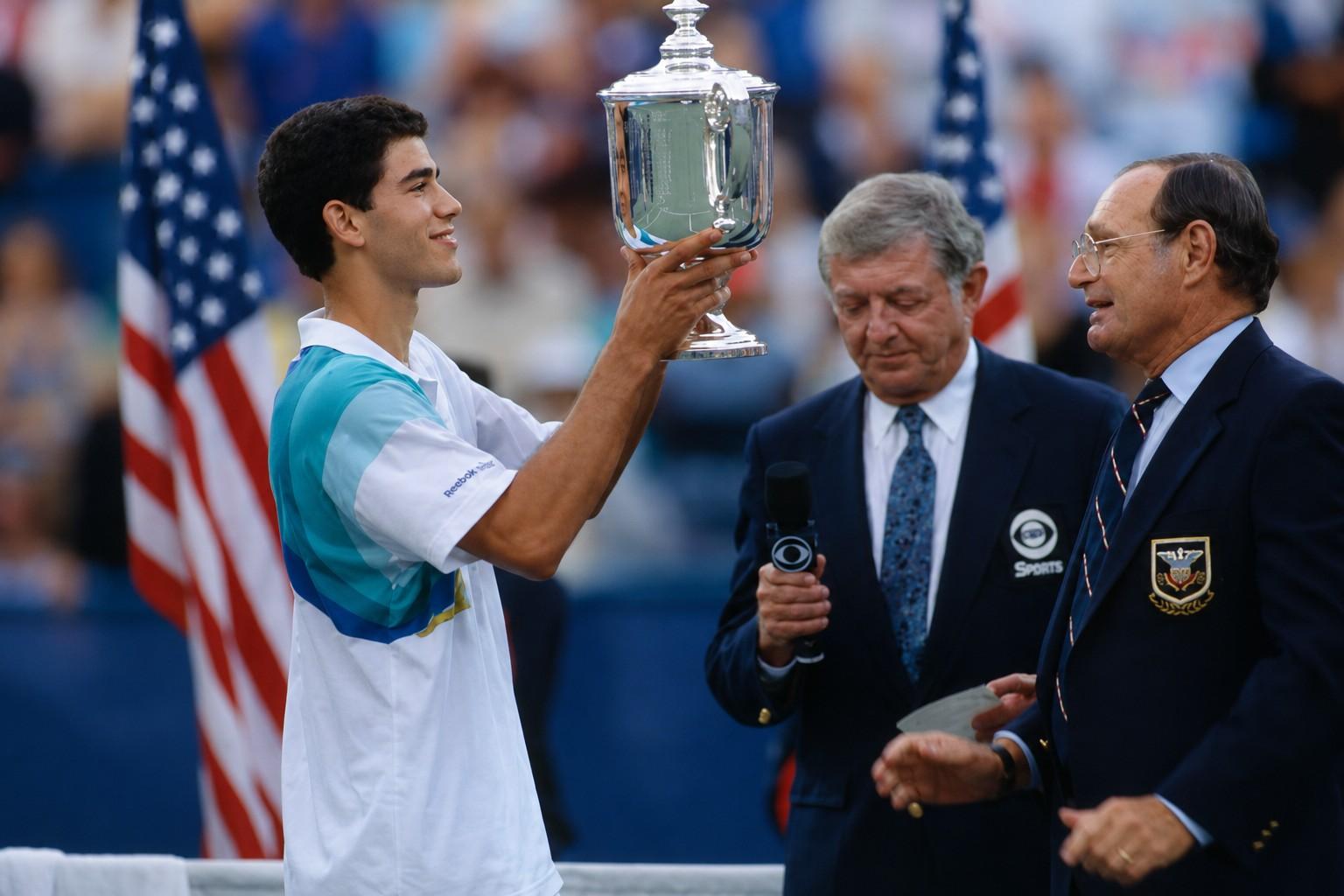 Pete Sampras &agrave; l'US Open 1990