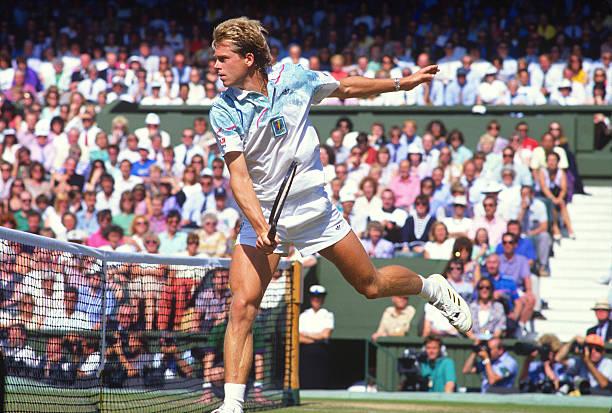 Stefan Edberg &agrave; Wimbledon 1990
