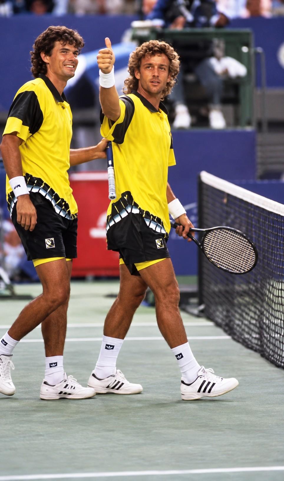 Scott Davis et David Pate à l'Open d'Australie 1991