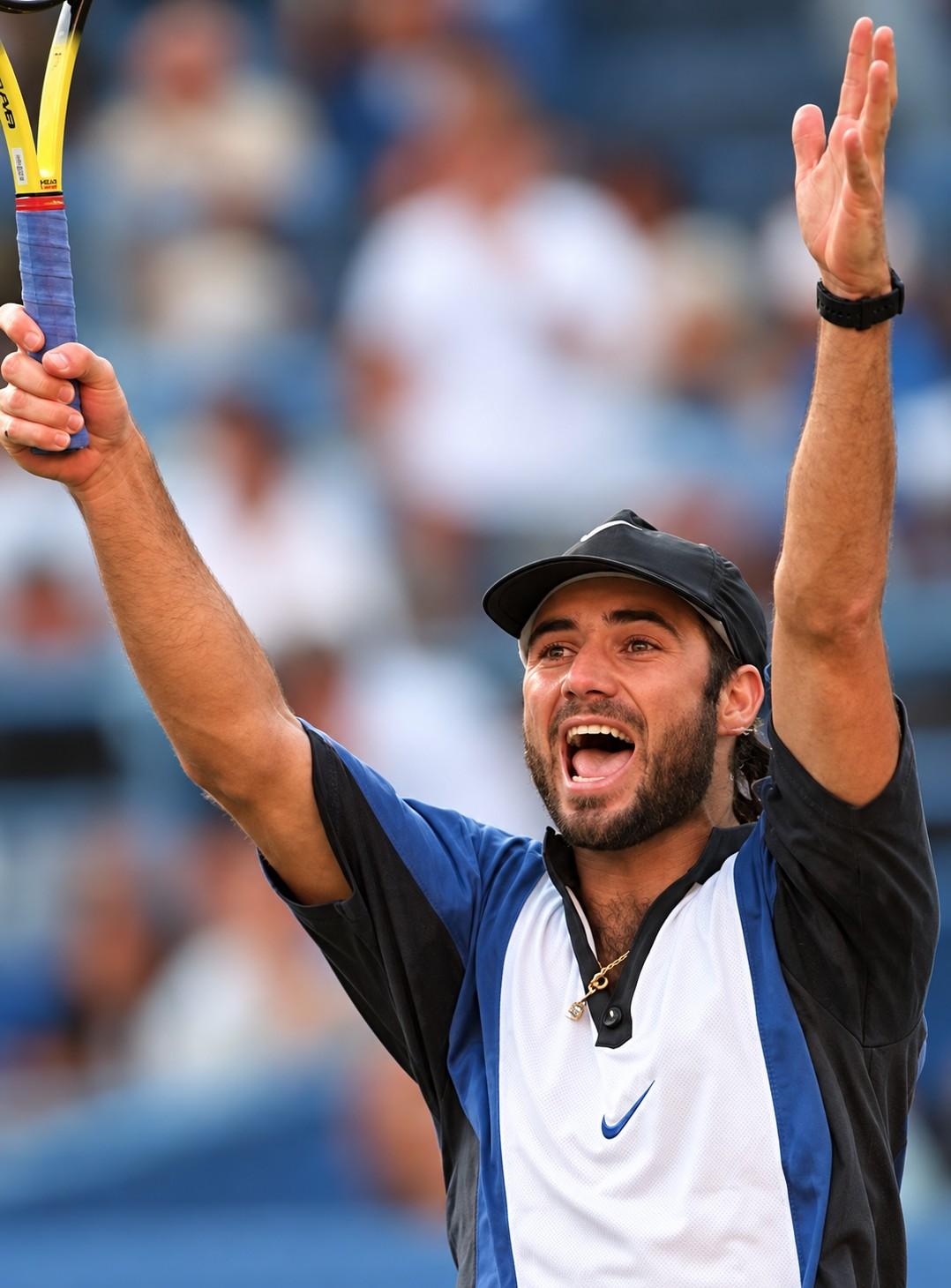 Andre Agassi &agrave; l'US Open 1994