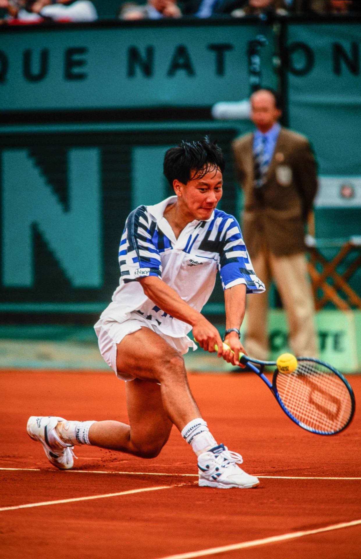Michael Chang en finale de Roland-Garros contre Thomas Muster en 1995