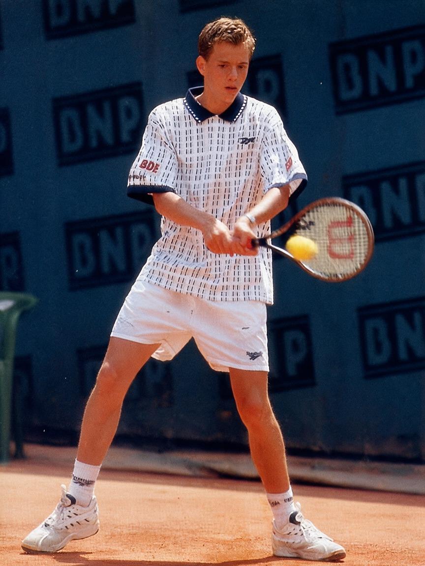 Paul-Henri Mathieu en action en 1996