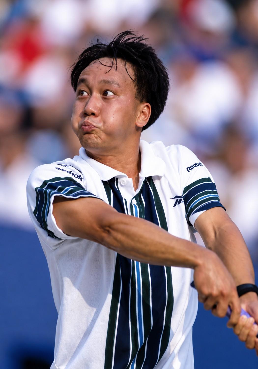 Michael Chang à l'US Open en 1997