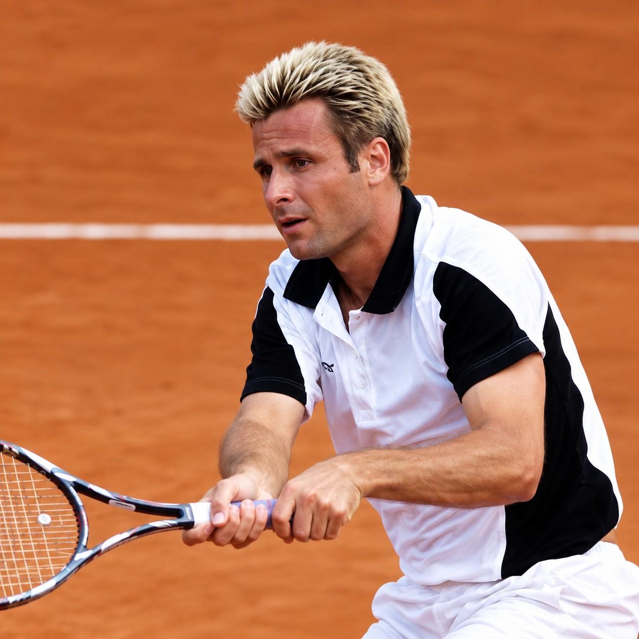 Fabrice Santoro à Monte-Carlo en 1998