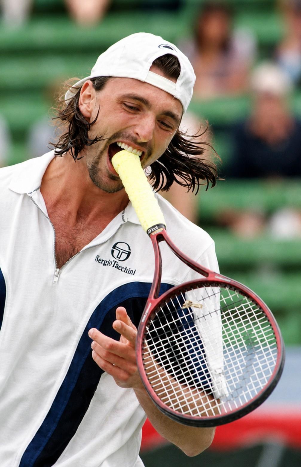 Goran Ivanisevic à l'Open d'Australie en 1999