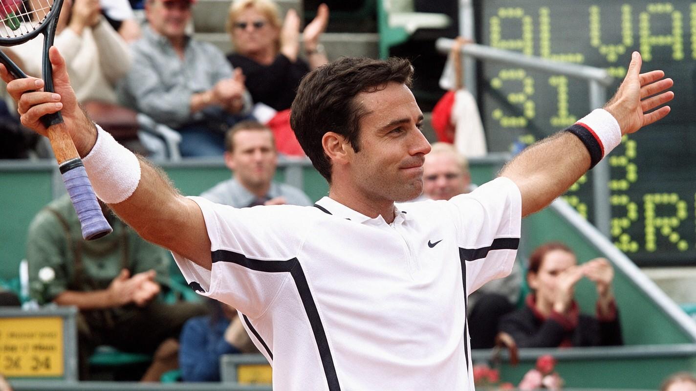 Alex Corretja à Roland-Garros en 1997