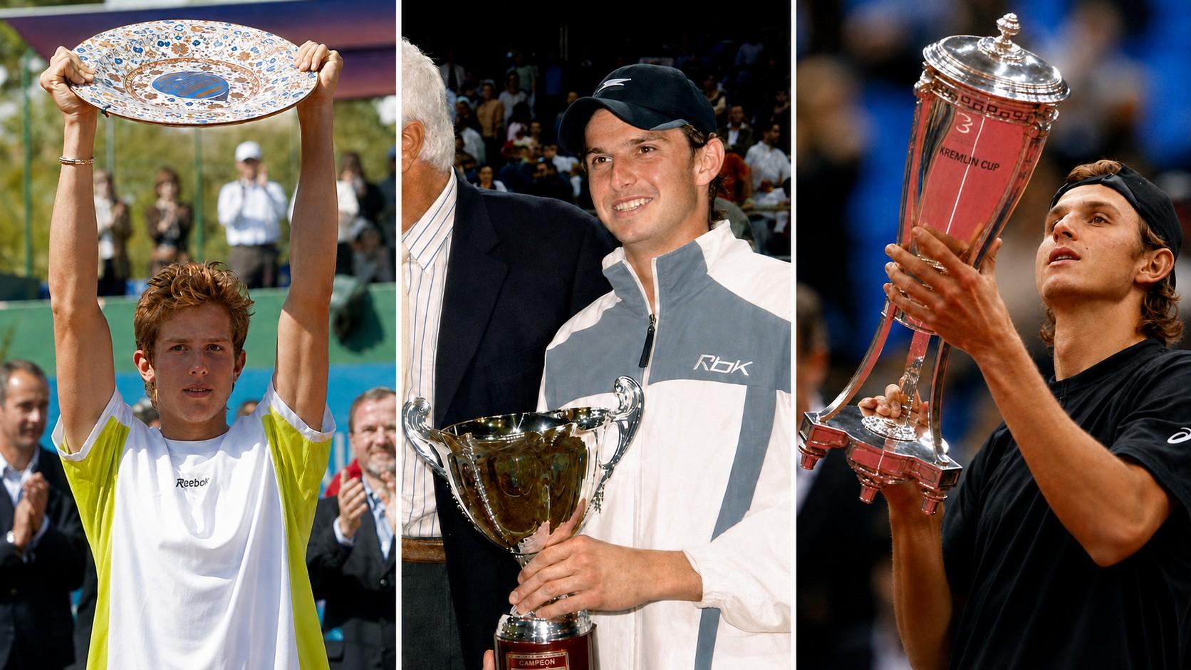 Les trois titres ATP remport&eacute;s par Igor Andreev en 2005 &agrave; Valence, Palerme et Moscou