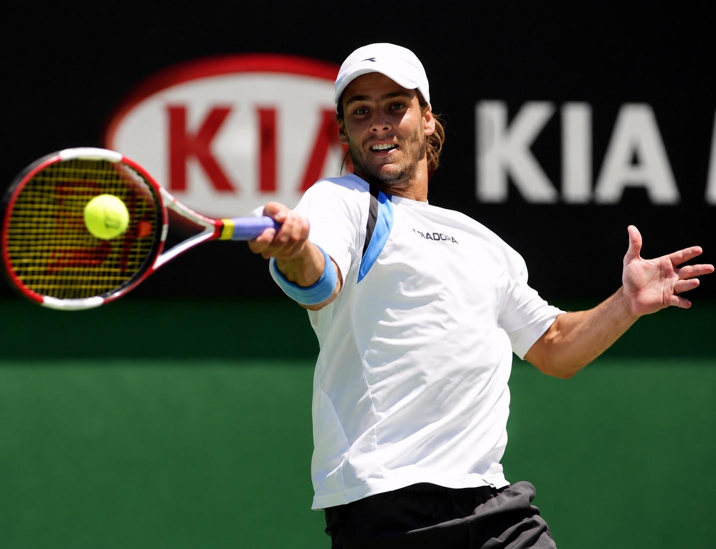 Gaston Gaudio à l'Open d'Australie 2005