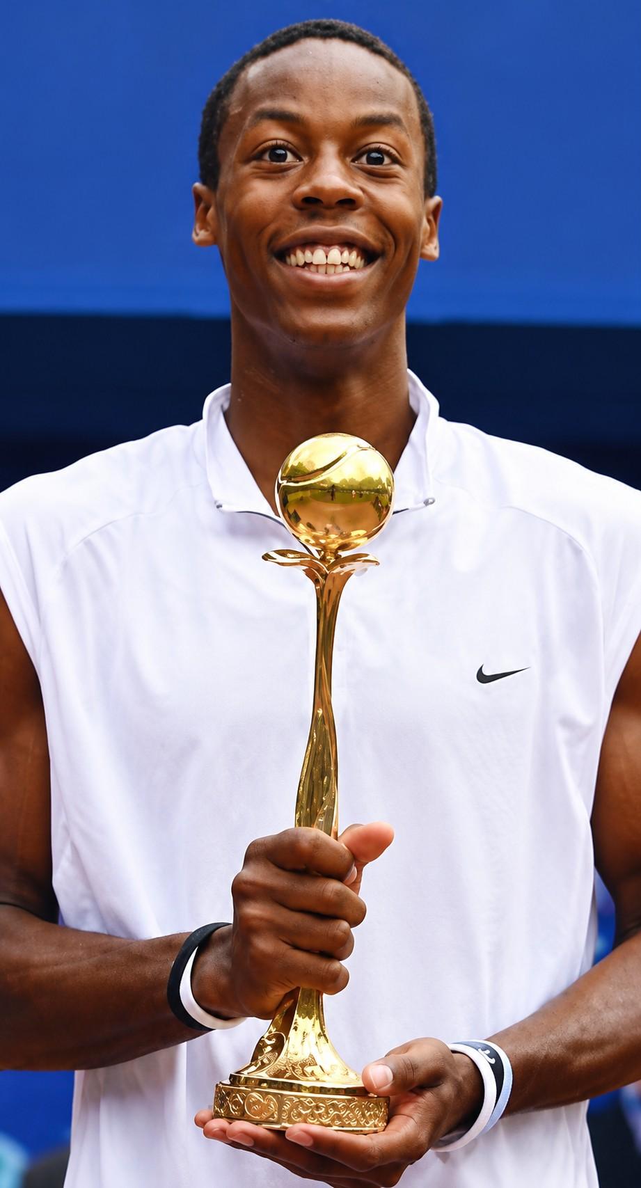 Gaël Monfils vainqueur à Sopot en 2005