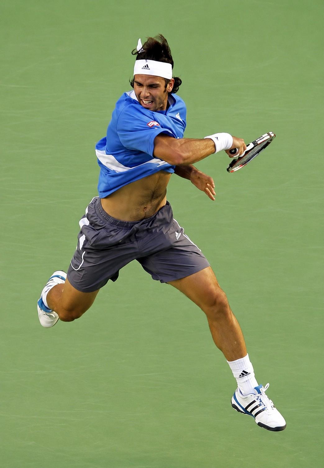 Fernando Gonzalez &agrave; l'Open d'Australie 2007