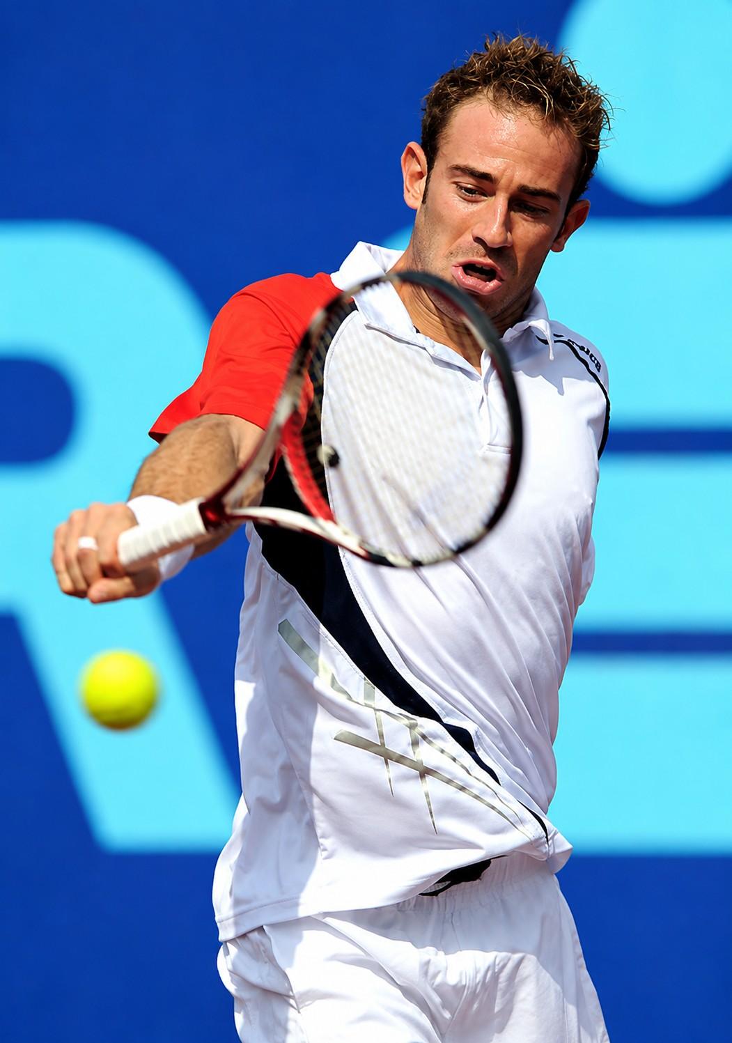 Filippo Volandri à Bucarest en 2009