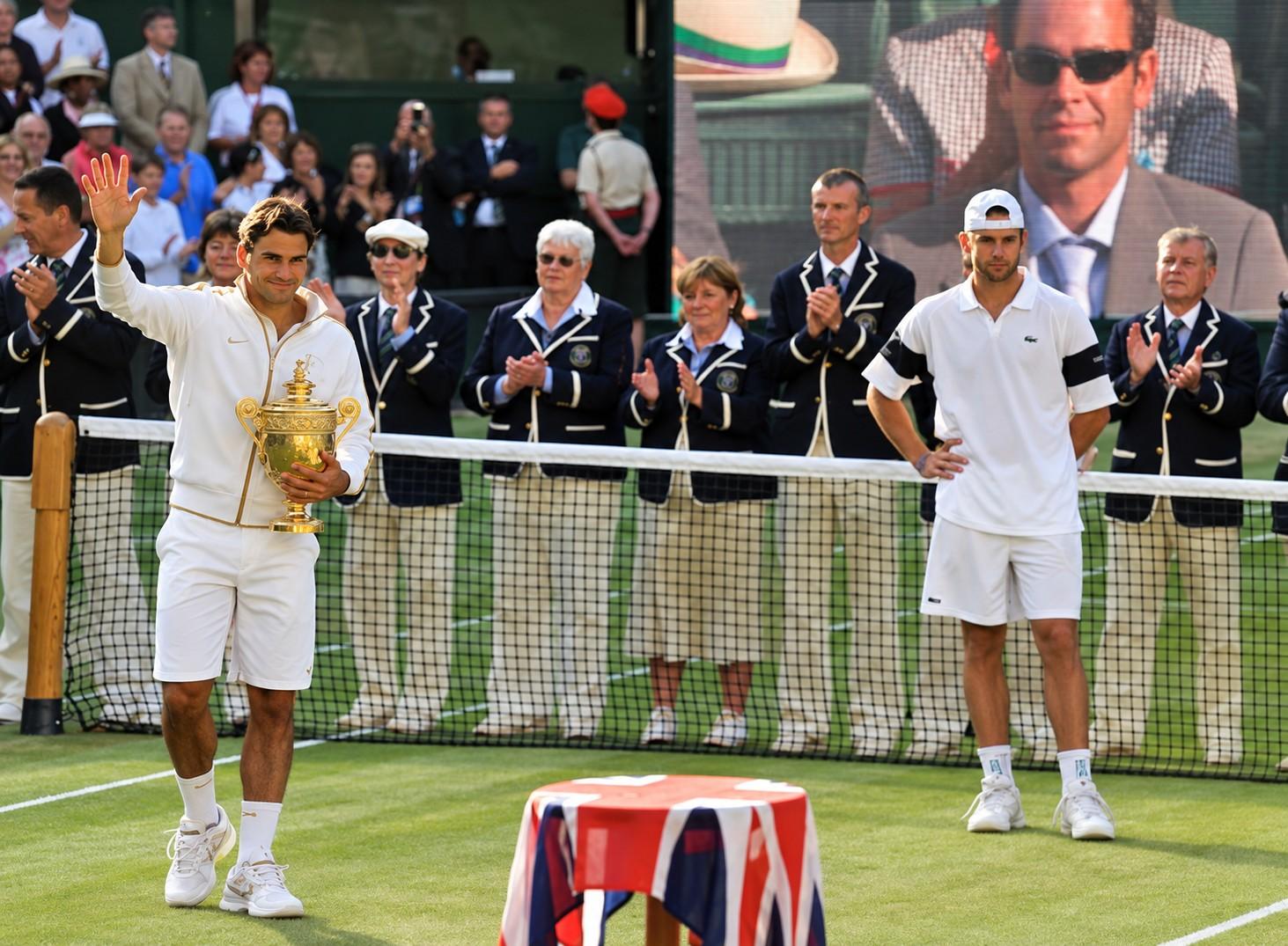 Roger Federer à Wimbledon en 2009