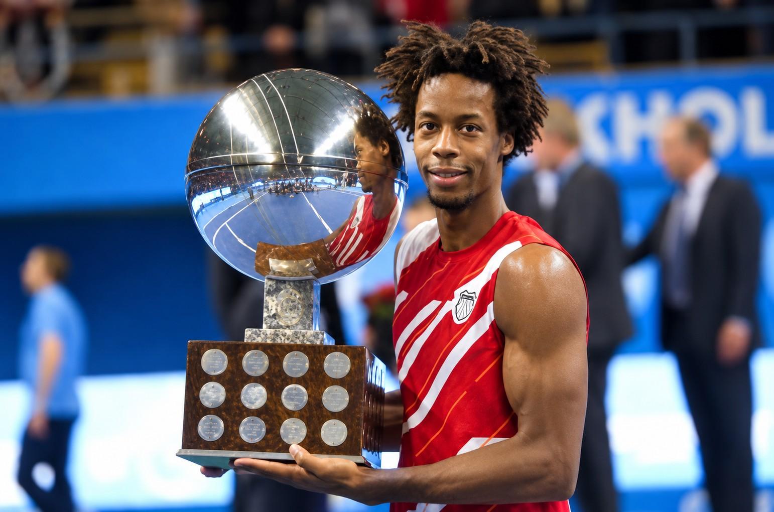 Gaël Monfils vainqueur à Stockholm en 2011