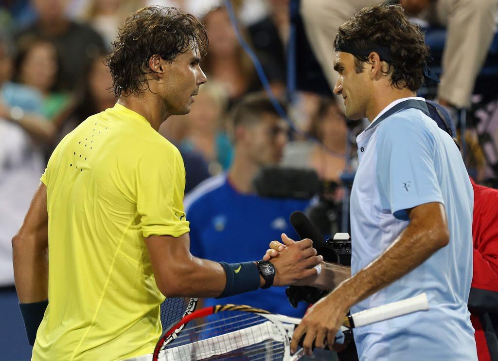 Roger Federer et Rafael Nadal