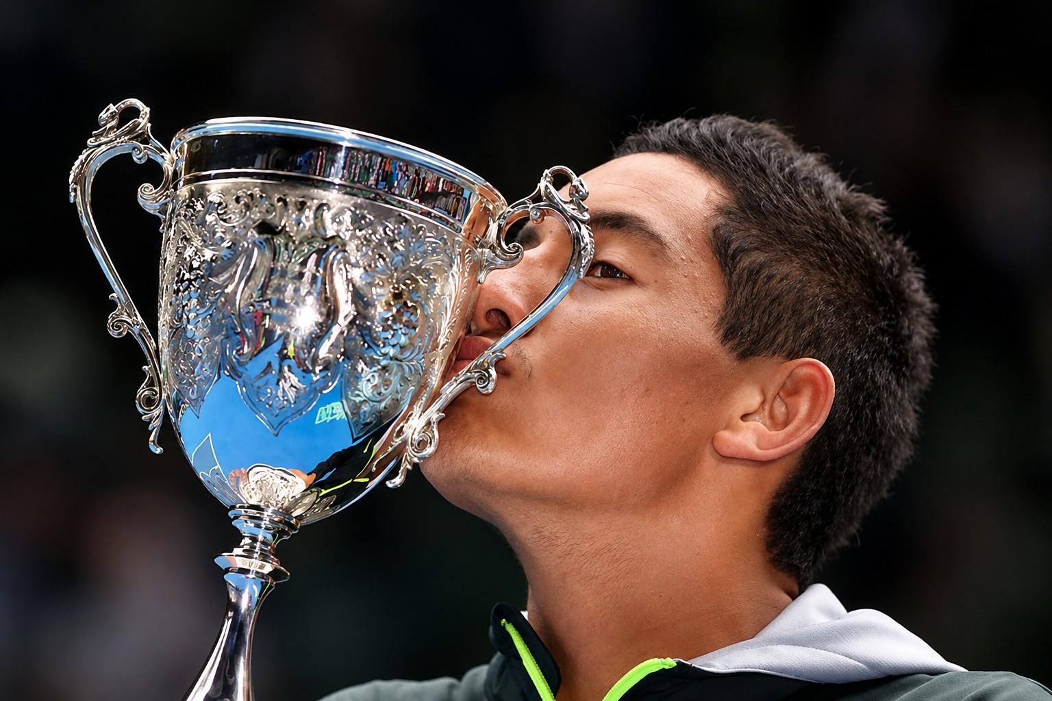 Nick Kyrgios vainqueur de l'Open d'Australie juniors 2013