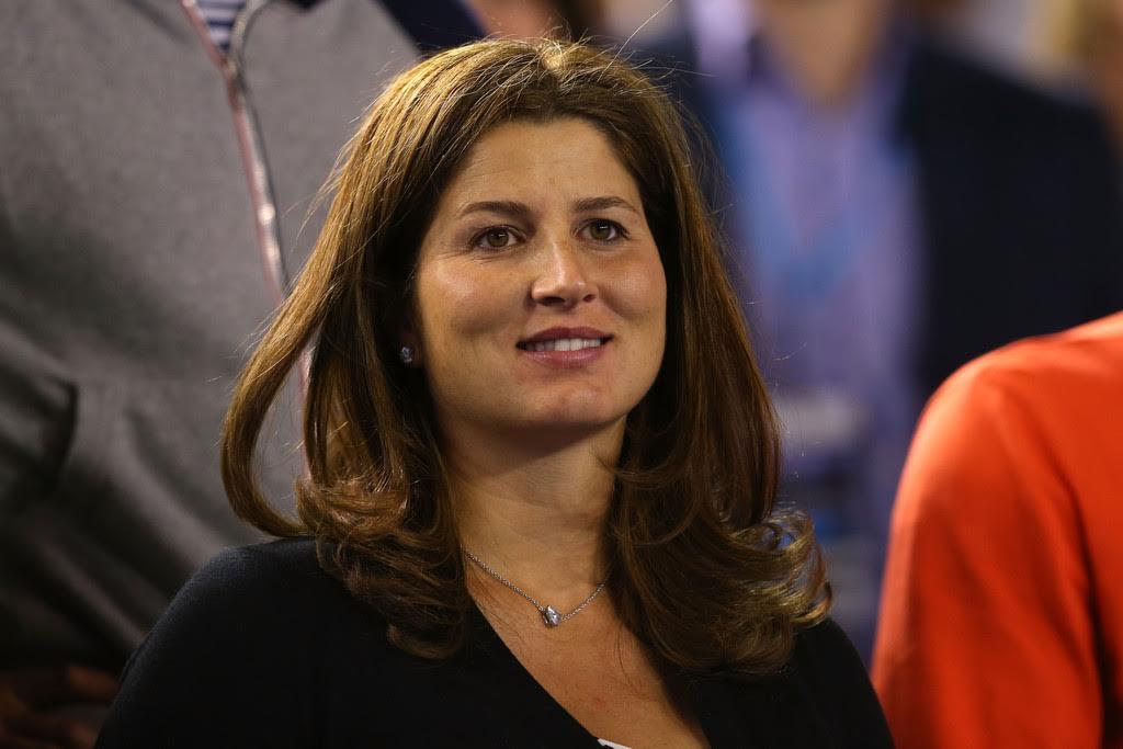 Mirka Vavrinec dans les tribunes