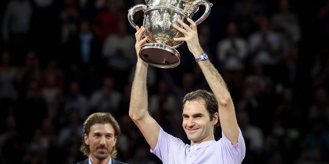 Roger Federer à Bâle en 2017