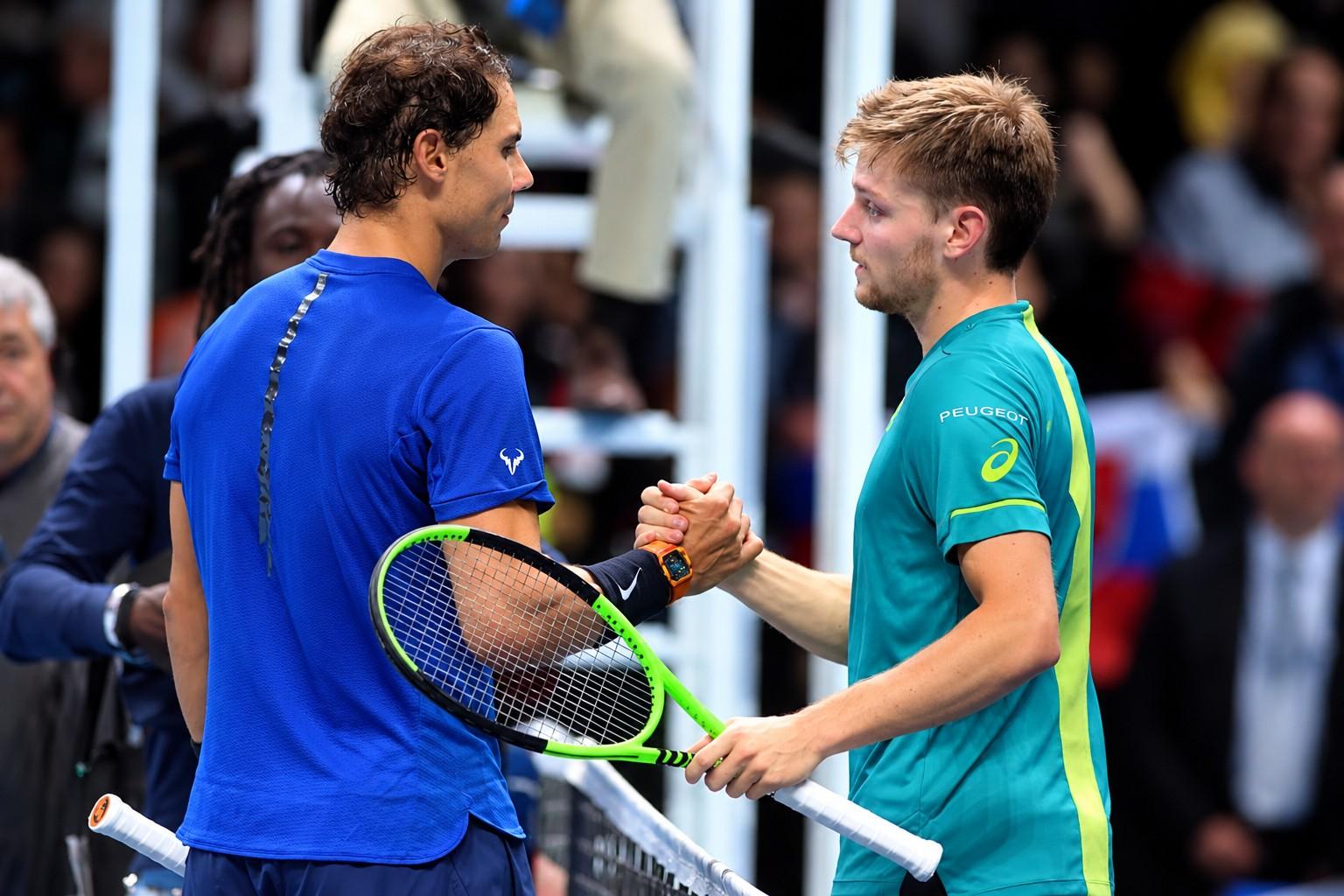 David Goffin bat Rafael Nadal au Masters 2017