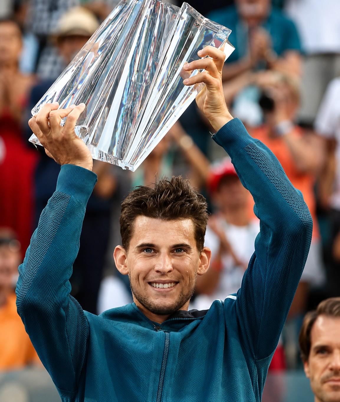 Dominic Thiem à Indian Wells en 2019