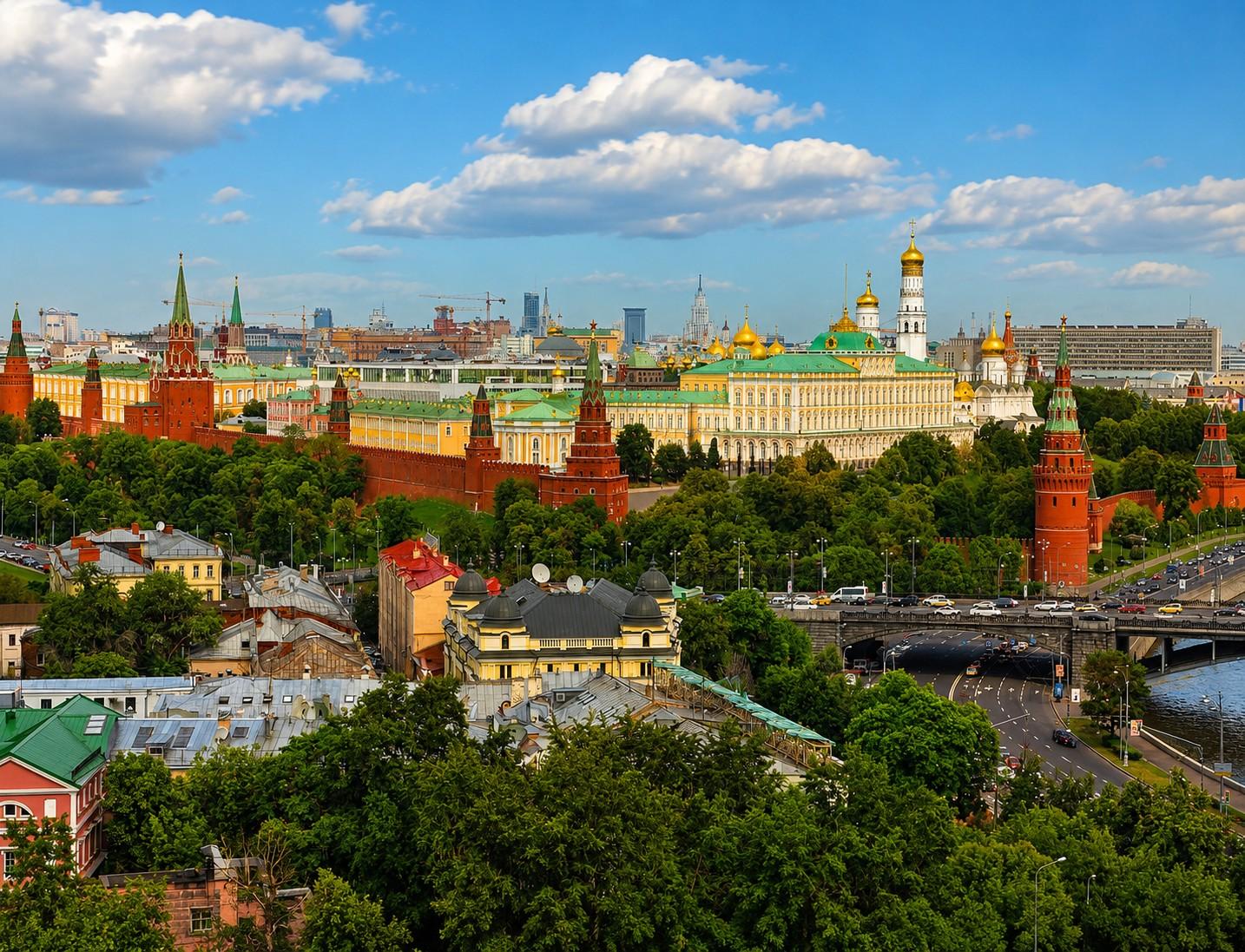 Vue de Moscou, ville natale d&rsquo;Igor Andreev