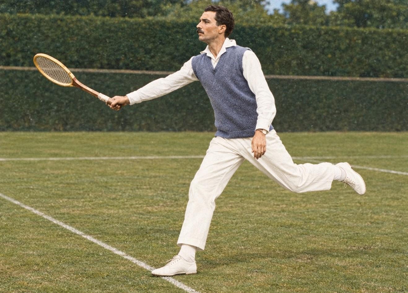 Jacques Brugnon en action