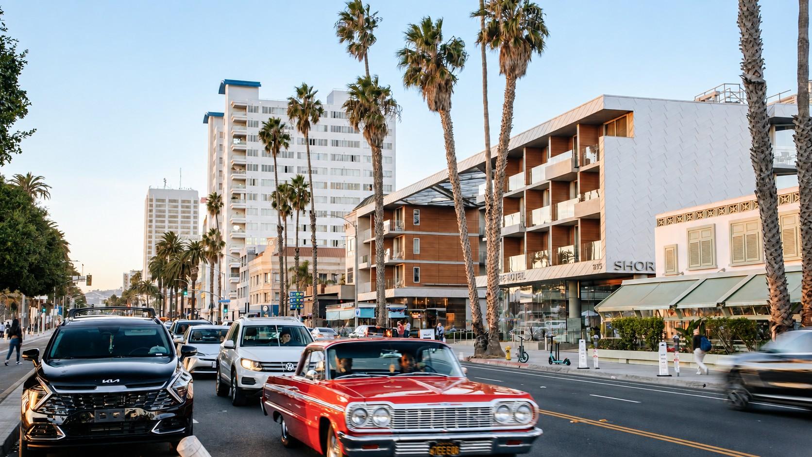 Vue sur Santa Monica