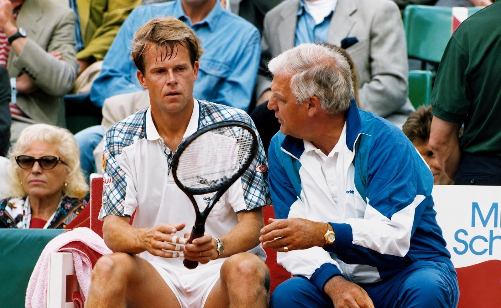 Tony Pickard et Stefan Edberg