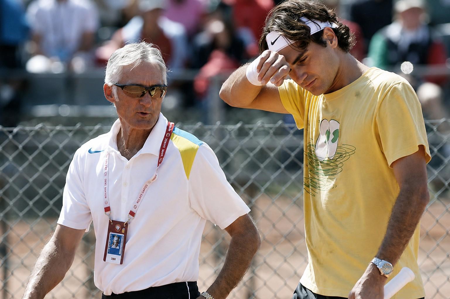 José Higueras, entraîneur de Roger Federer